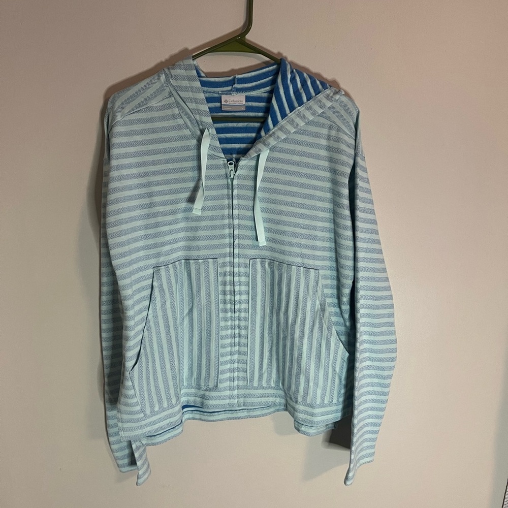Columbia Melody Spring Fill Zip Sweatshirt Size Large